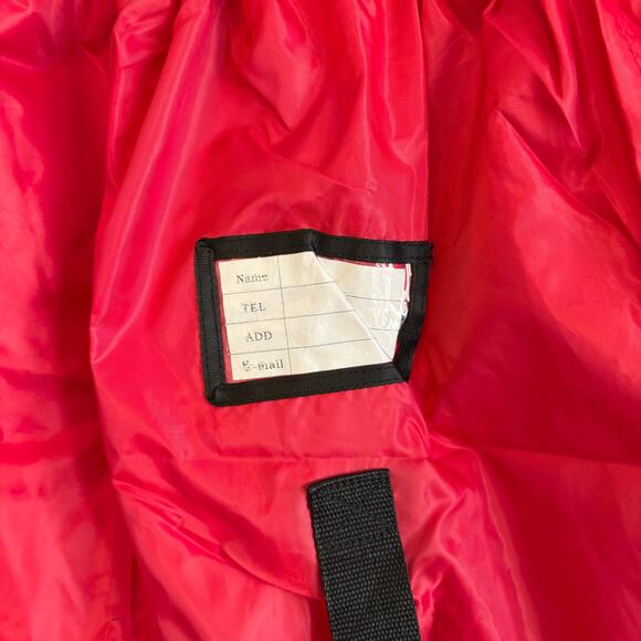 Angel Baby Car Seat Air Travel Bag Red Fragile Carseat Bag Airplane Gate Check - Picture 7 of 10